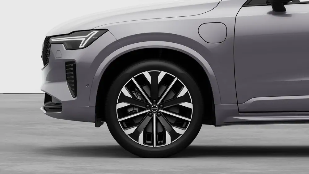 Nouveau volvo XC90 SUV Ultra Hybride rechargeable 4 roues motrices Aurora Silver 3