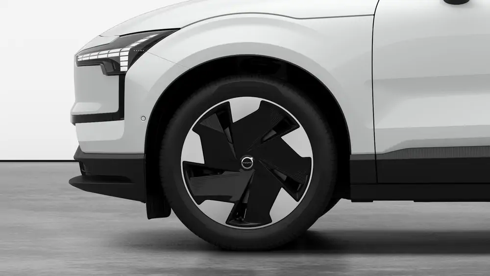 Nouveau Volvo EX30 SUV Ultra Électrique 2 roues motrices (Propulsion) Crystal White Pearl 3