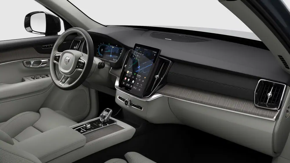 Nouveau Volvo XC90 SUV Ultimate Hybride rechargeable 4 roues motrices Denim Blue 4