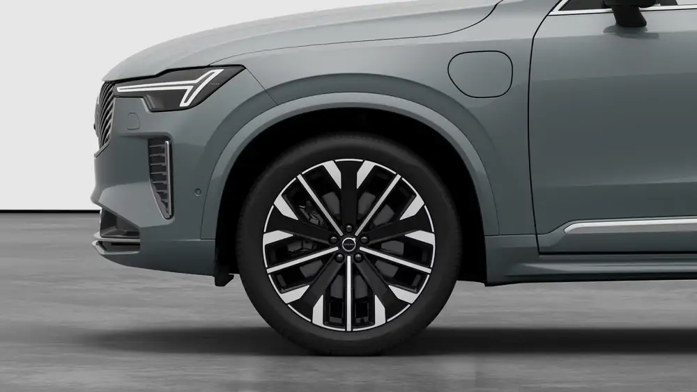 Nouveau Volvo XC90 SUV Ultimate Hybride rechargeable 4 roues motrices Vapour Grey 3