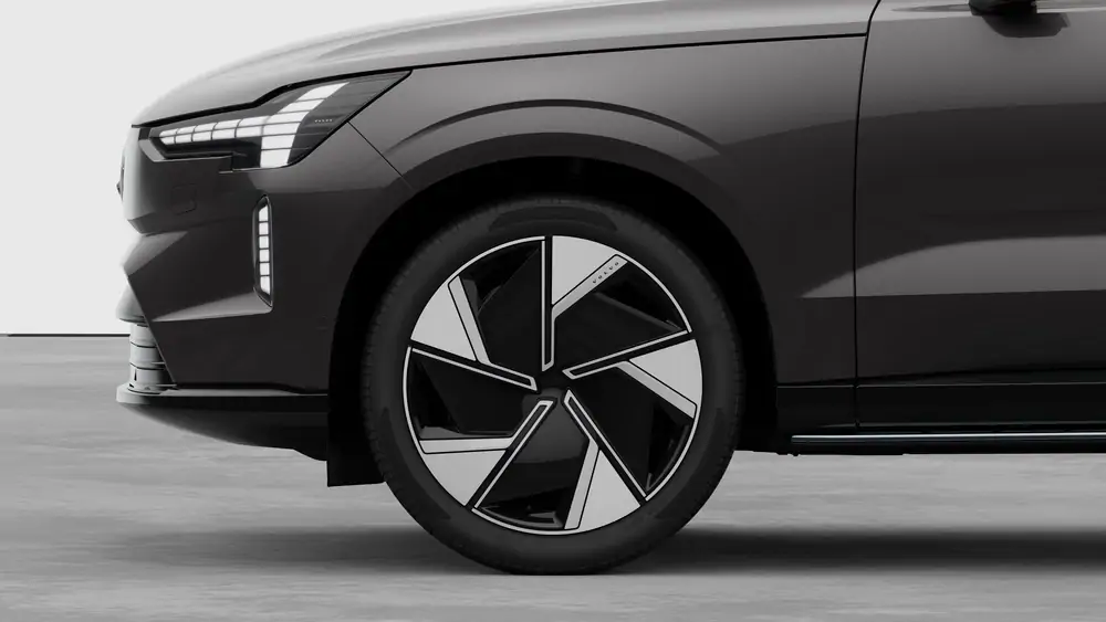 Nouveau Volvo EX90 SUV Ultra Électrique 4 roues motrices Platinum Grey 3