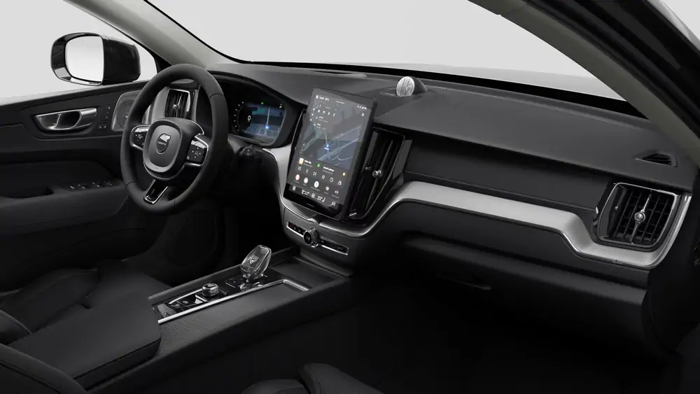 Nouveau Volvo XC60 SUV Ultimate Hybride rechargeable 4 roues motrices Onyx Black 4