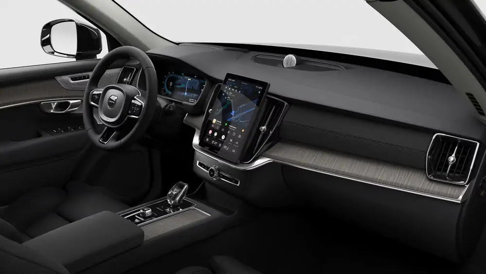 Nouveau Volvo XC90 SUV Ultimate Hybride rechargeable 4 roues motrices Onyx Black 4