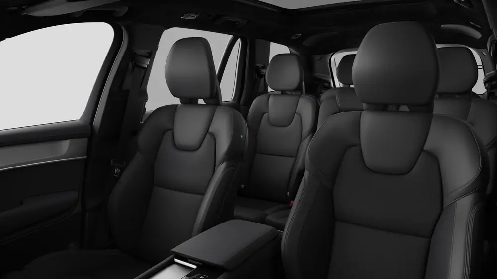 Nouveau Volvo XC90 SUV Ultimate Hybride rechargeable 4 roues motrices Onyx Black 5