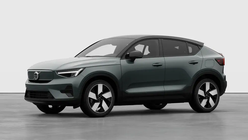 Nouveau Volvo EC40 Crossover (SUV Coupé) Ultra Électrique 2 roues motrices (Propulsion) Forest Lake 1