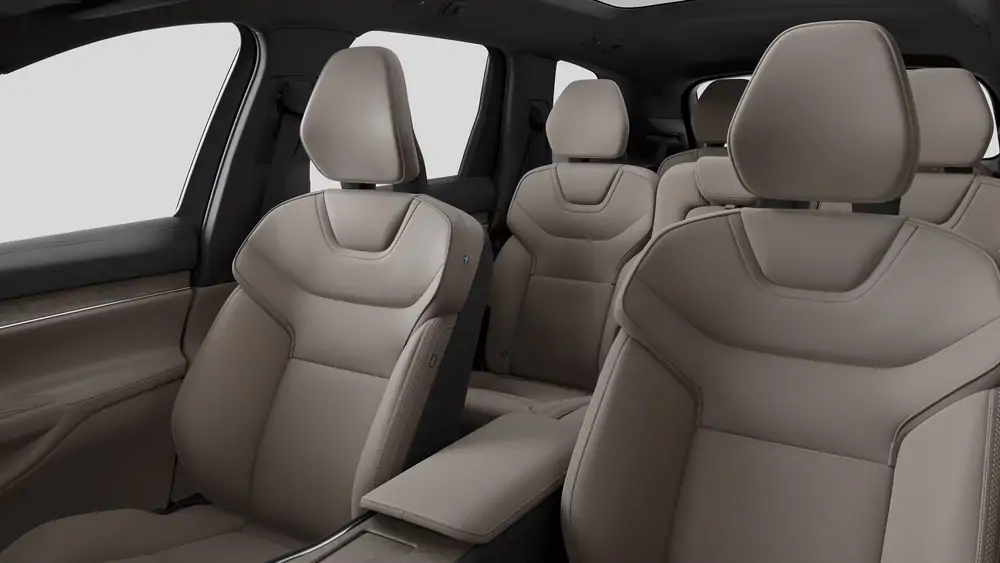 Nouveau Volvo EX90 SUV Ultra Électrique 4 roues motrices Denim Blue 5