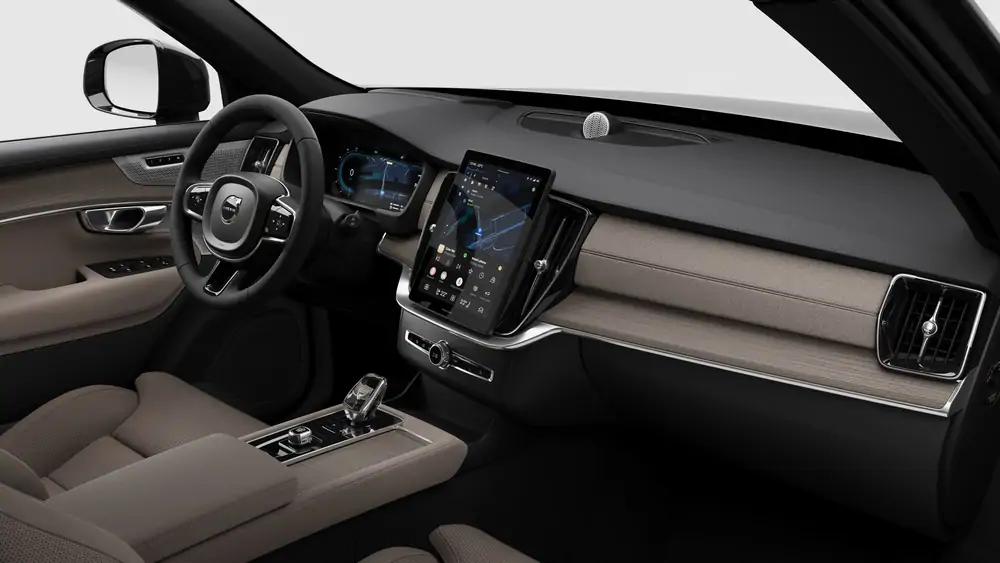 Nouveau Volvo XC90 SUV Ultimate Hybride rechargeable 4 roues motrices Onyx Black 4