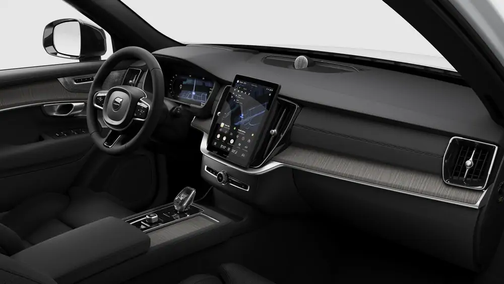 Nouveau Volvo XC90 SUV Ultimate Hybride rechargeable 4 roues motrices Crystal White Pearl 4