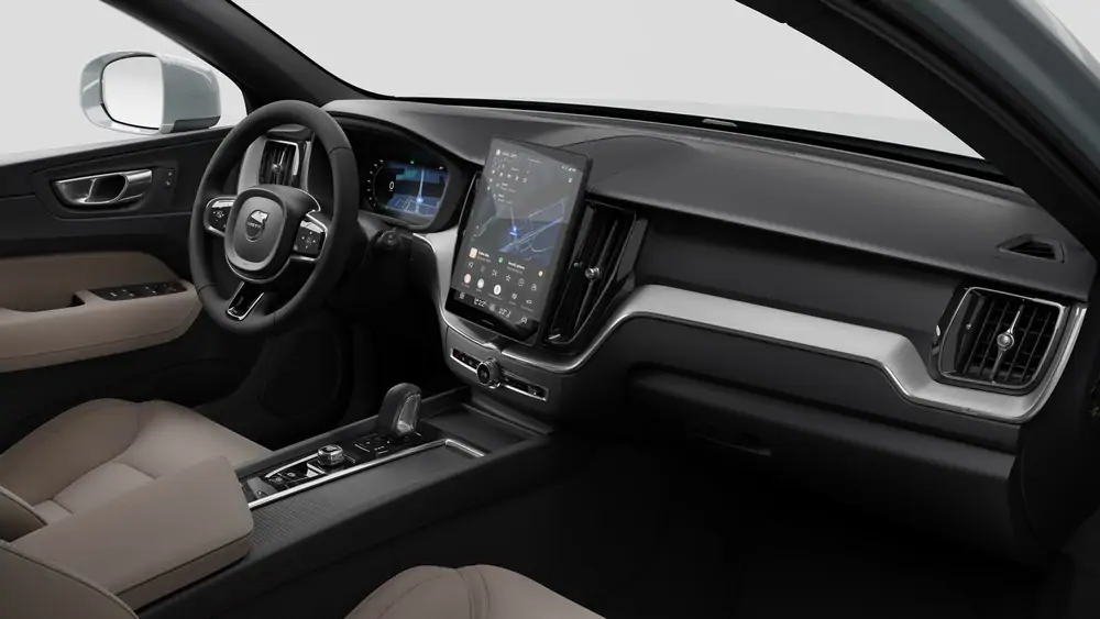 Nouveau Volvo XC60 SUV Start Hybride rechargeable 4 roues motrices Vapour Grey 4