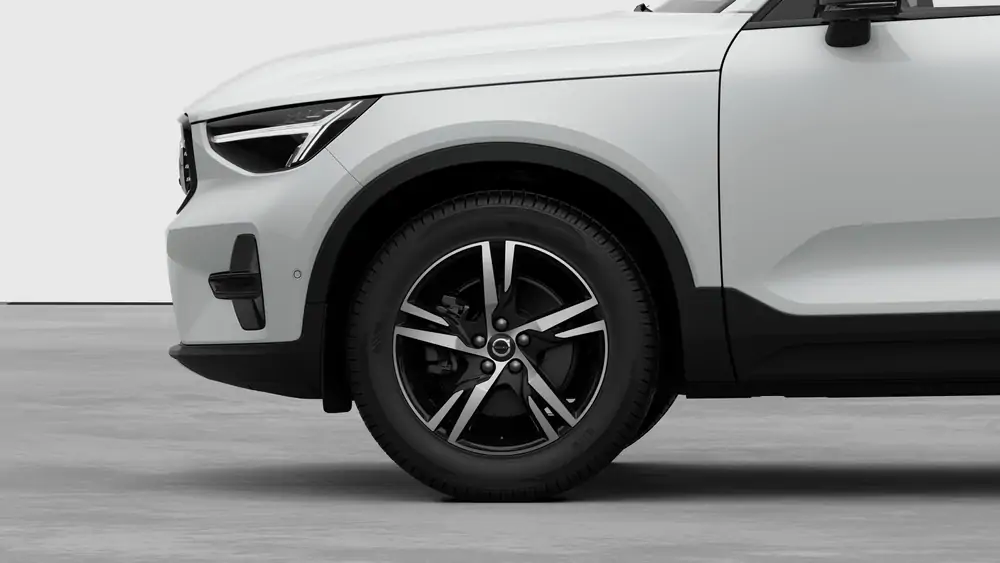 Nouveau Volvo XC40 SUV Plus Micro-hybride 2 roues motrices (Traction) Niet-metaalkleur Ice White 3