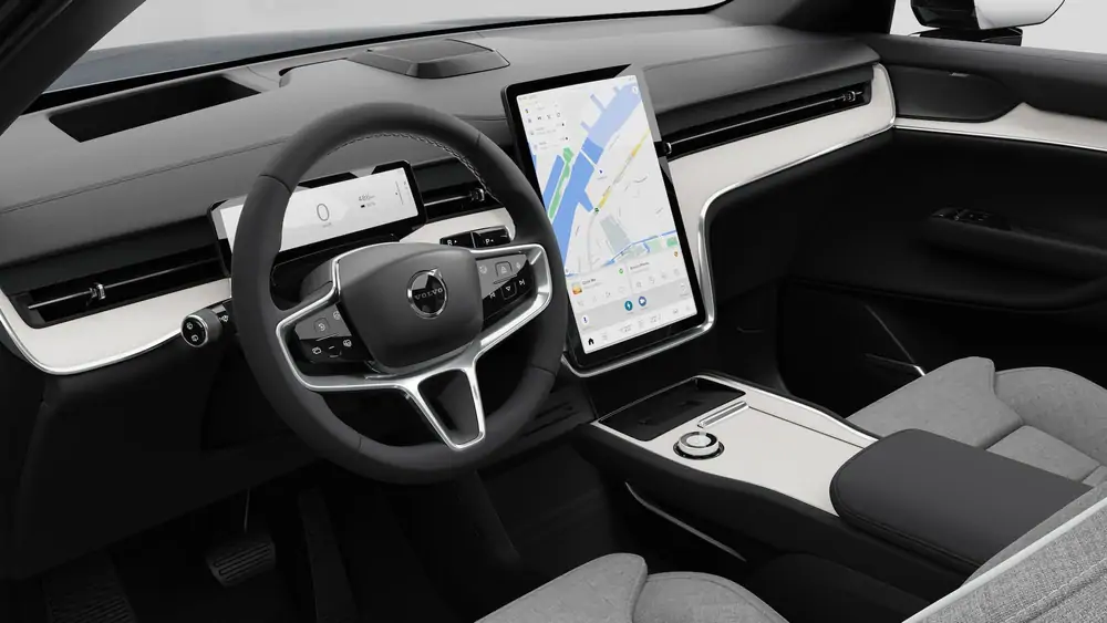 Nouveau Volvo EX90 SUV Ultra Électrique Denim Blue 4