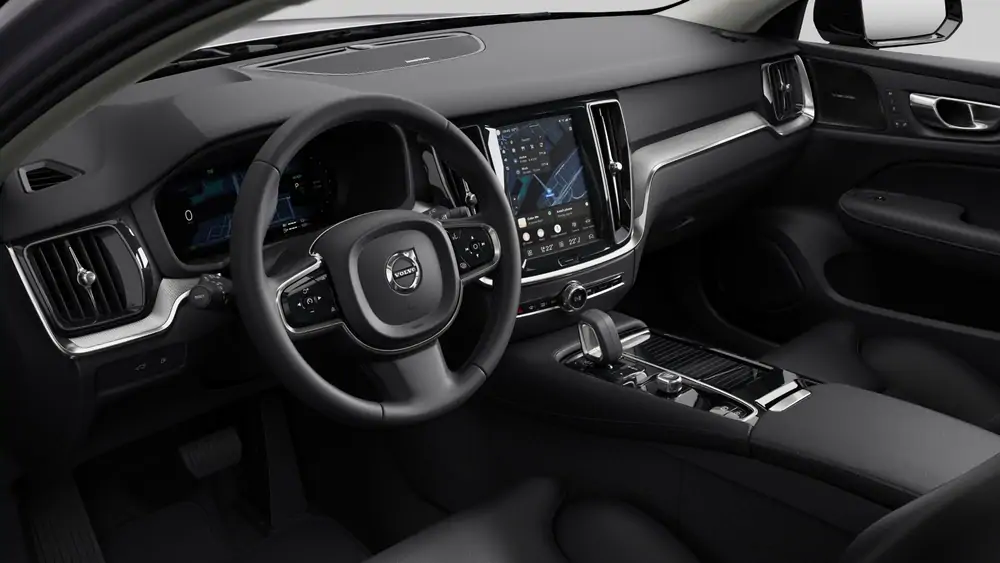 Nouveau Volvo V60 Break Plus Hybride rechargeable 4 roues motrices Aurora Silver 4