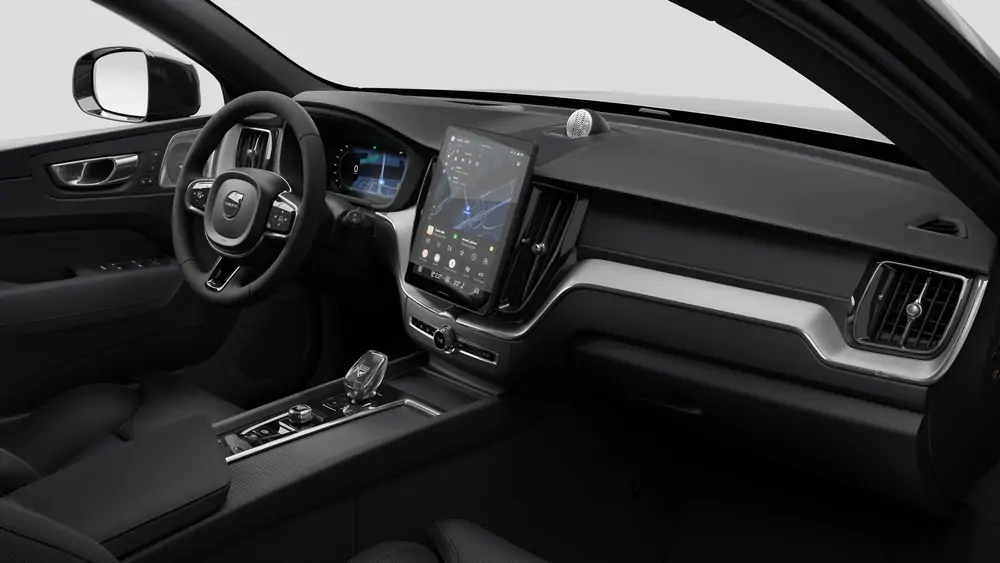 Nouveau Volvo XC60 SUV Ultimate Hybride rechargeable 4 roues motrices Onyx Black 4
