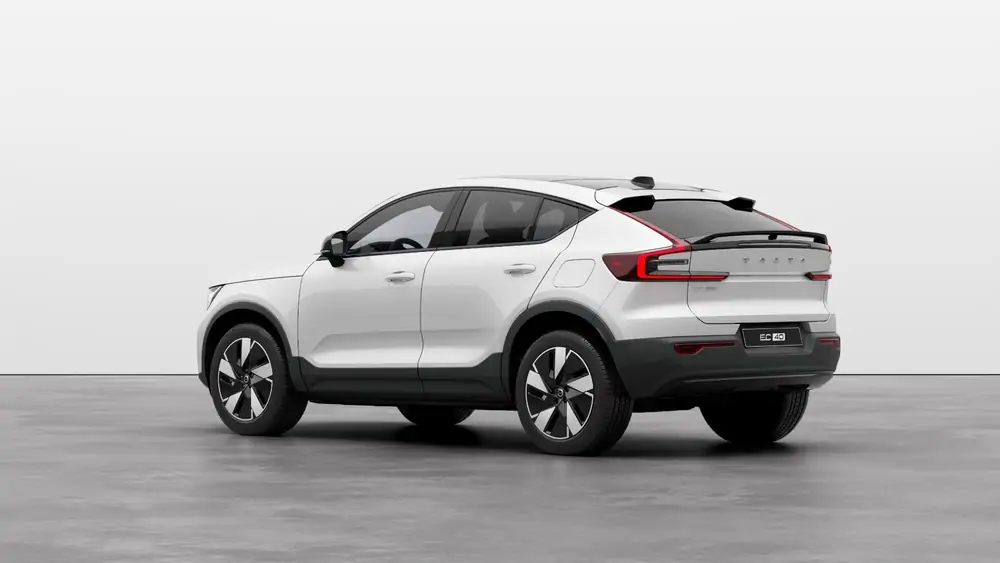 Nouveau Volvo EC40 Crossover (SUV Coupé) Start Électrique 2 roues motrices (Propulsion) Crystal White Pearl 2