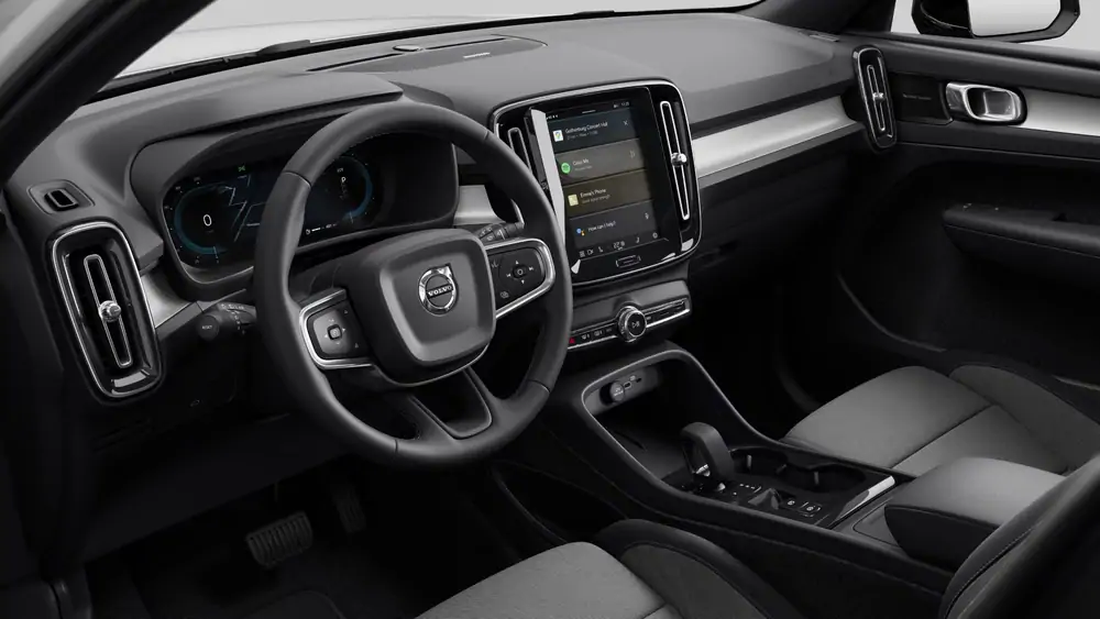 Nouveau Volvo XC40 SUV Start B3 Micro-hybride 2 roues motrices (Traction) Crystal White Pearl 4