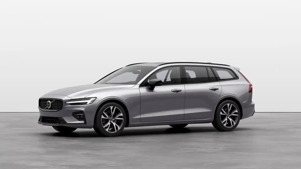 Nouveau Volvo V60 Break Ultimate Micro-hybride 2 roues motrices (Traction) Aurora Silver 1