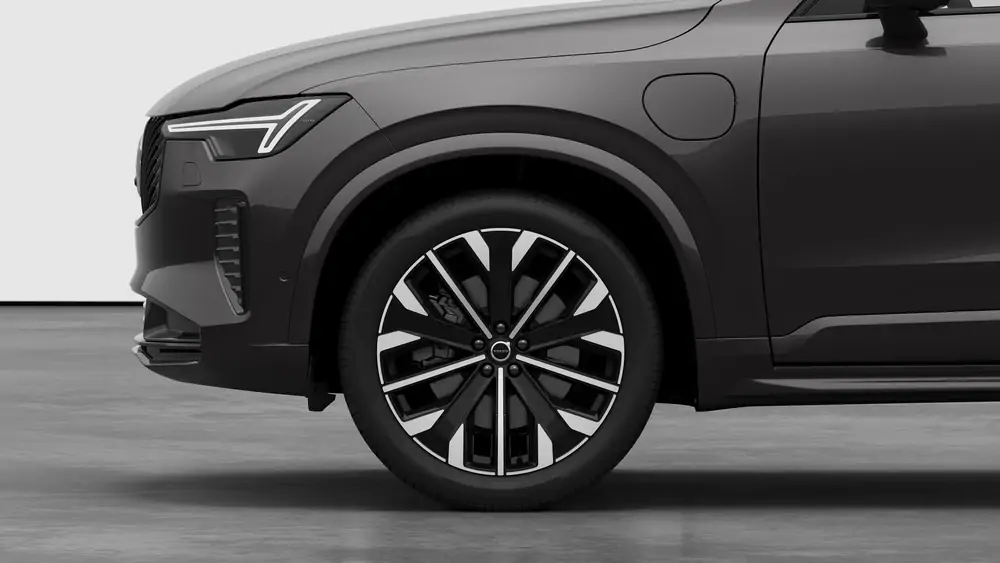 Nouveau Volvo XC90 SUV Ultimate Hybride rechargeable 4 roues motrices Platinum Grey 3