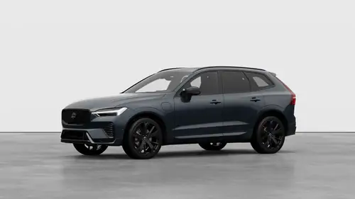 Nouveau Volvo XC60 SUV Ultimate Hybride rechargeable 4 roues motrices Denim Blue