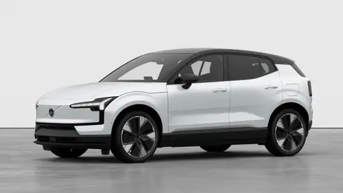 Nouveau Volvo EX30 SUV Ultra Électrique 2 roues motrices (Propulsion) Crystal White Pearl