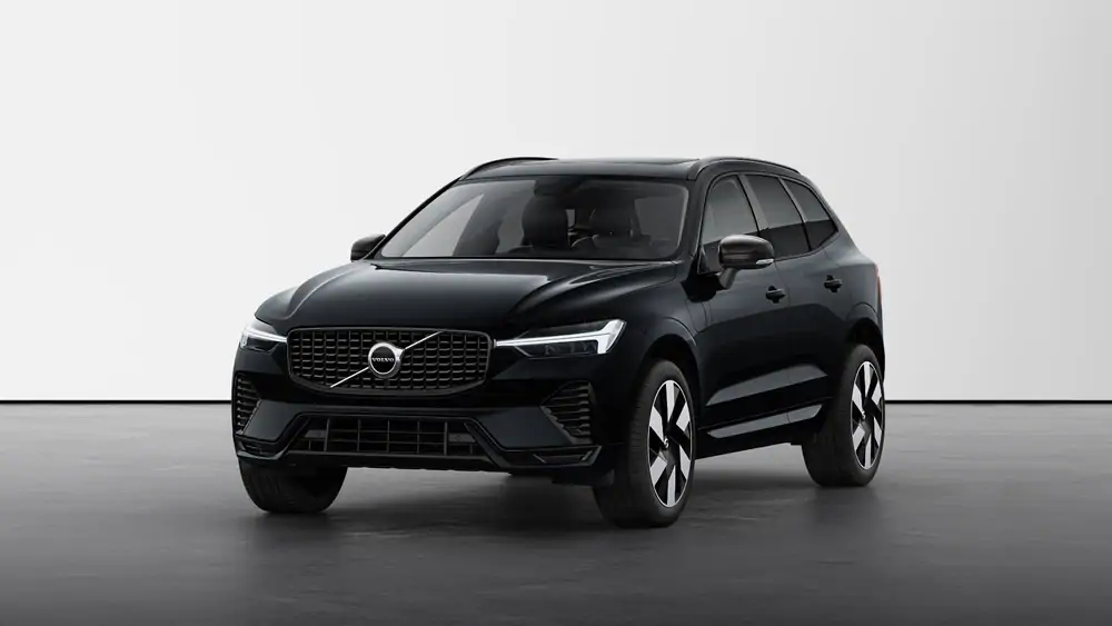 Nouveau Volvo XC60 SUV Ultimate Hybride rechargeable 4 roues motrices Onyx Black 1