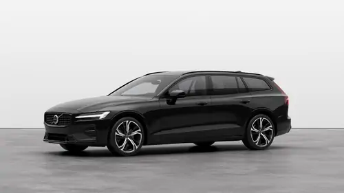 Nouveau Volvo V60 Break Plus B3 Micro-hybride 2 roues motrices (Traction) Onyx Black