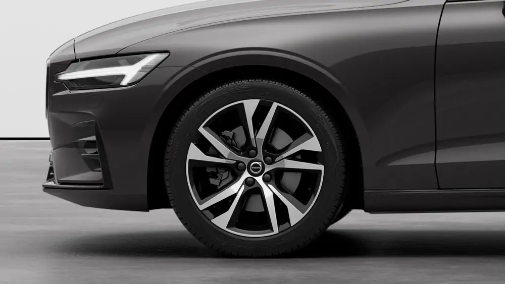 Nouveau Volvo V60 Break Ultimate Mild Hybrid 2 roues motrices (Traction) Platinum Grey 3