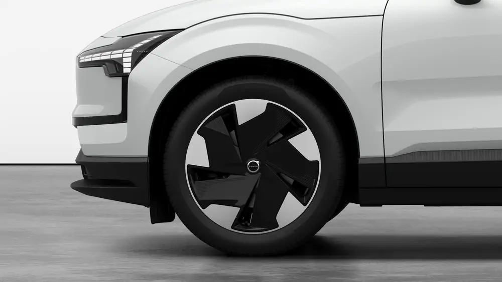 Nouveau Volvo EX30 SUV Plus électrique 2 roues motrices (Propulsion) Crystal White Pearl 3