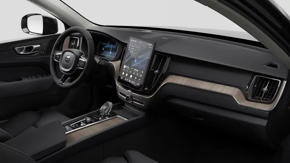 Nouveau volvo XC60 SUV Ultra Hybride rechargeable 4 roues motrices Onyx Black 4
