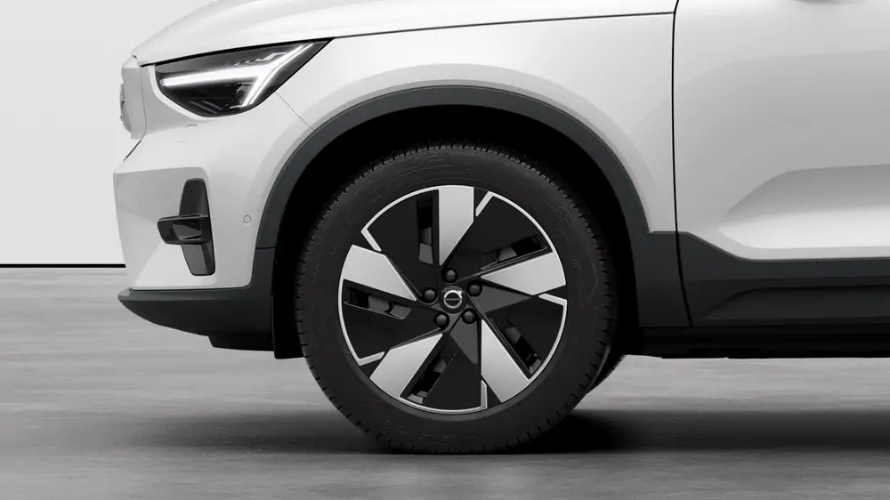 Nouveau Volvo EX40 SUV Ultra Électrique 2 roues motrices (Propulsion) Crystal White Pearl 3