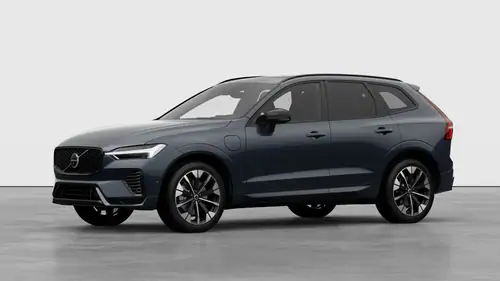 Nouveau Volvo XC60 SUV Ultimate Hybride rechargeable 4 roues motrices Denim Blue