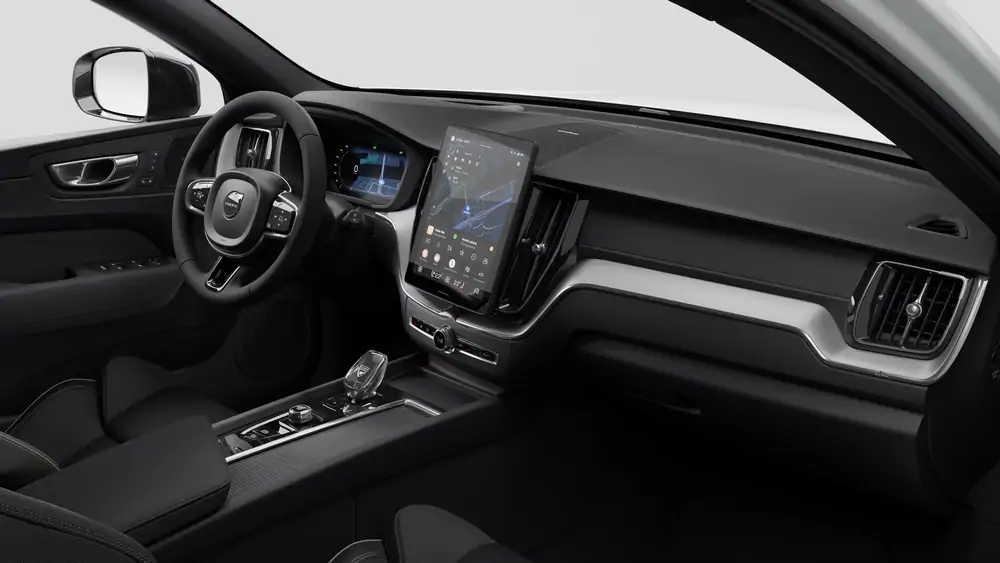 Nouveau Volvo XC60 SUV Ultimate Hybride rechargeable 4 roues motrices Crystal White Pearl 4
