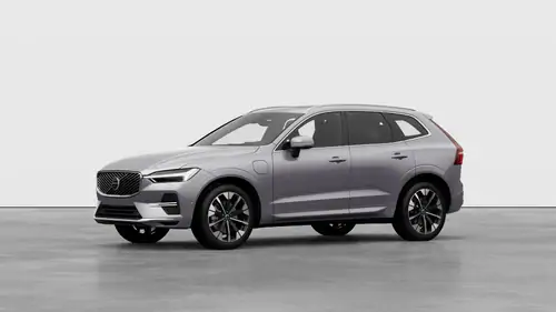 Nouveau Volvo XC60 SUV Ultimate Hybride rechargeable 4 roues motrices Aurora Silver