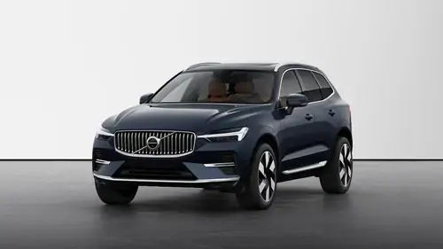 Nouveau Volvo XC60 SUV Ultimate Hybride rechargeable 4 roues motrices Denim Blue