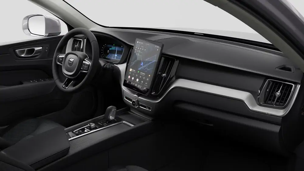 Nouveau Volvo XC60 SUV Start Hybride rechargeable 4 roues motrices Aurora Silver 4