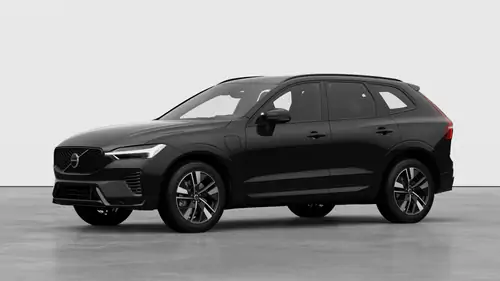 Nouveau Volvo XC60 SUV Plus Hybride rechargeable 4 roues motrices Onyx Black