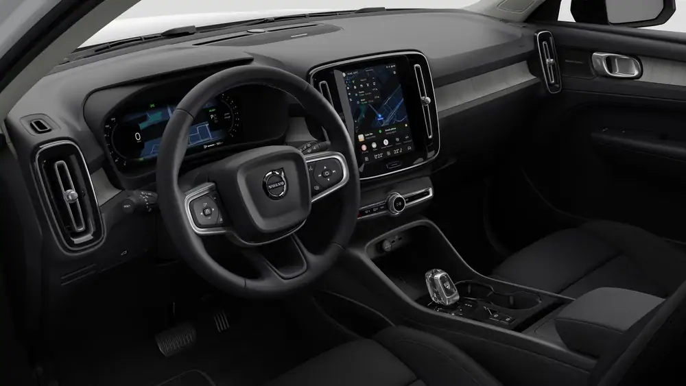 Nouveau Volvo XC40 SUV Plus Lounge Edition Micro-hybride 2 roues motrices (Traction) Crystal White Pearl 4