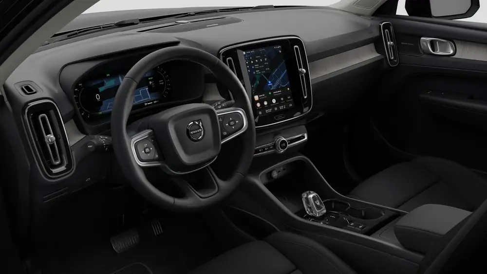 Nouveau Volvo XC40 SUV Plus Lounge Edition Micro-hybride 2 roues motrices (Traction) Onyx Black 4