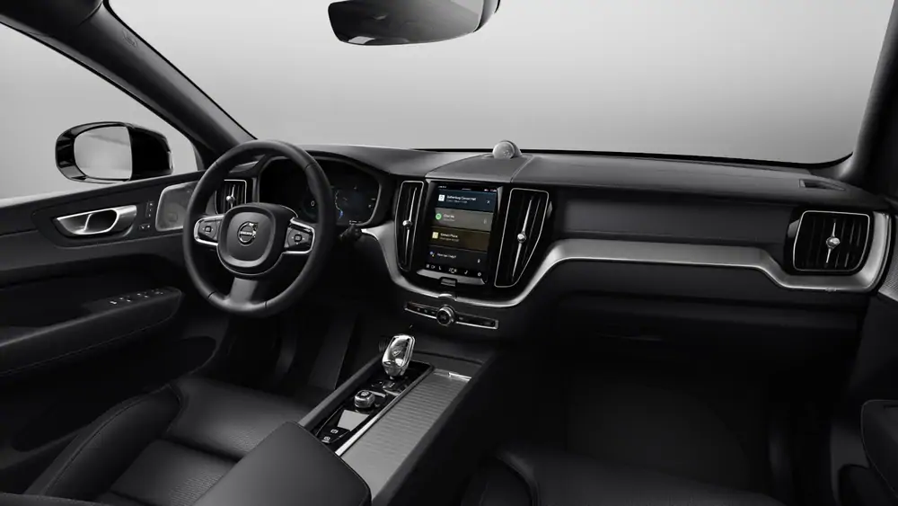 Nouveau Volvo XC60 SUV Ultimate Hybride rechargeable 4 roues motrices Onyx Black 4