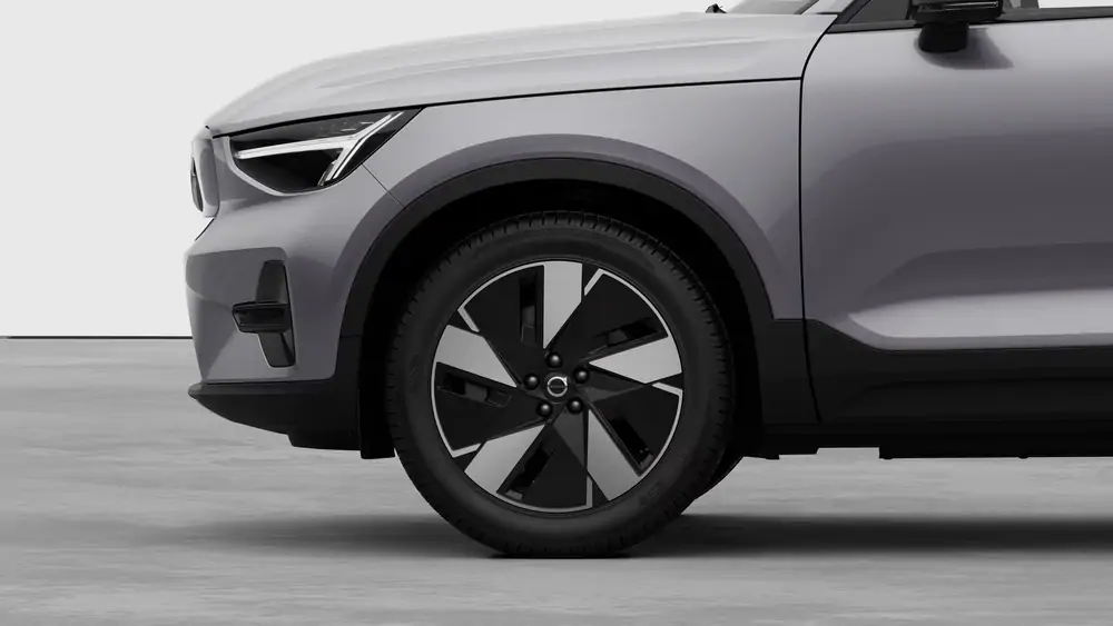 Nouveau Volvo EX40 SUV Plus Électrique 2 roues motrices (Propulsion) Aurora Silver 3