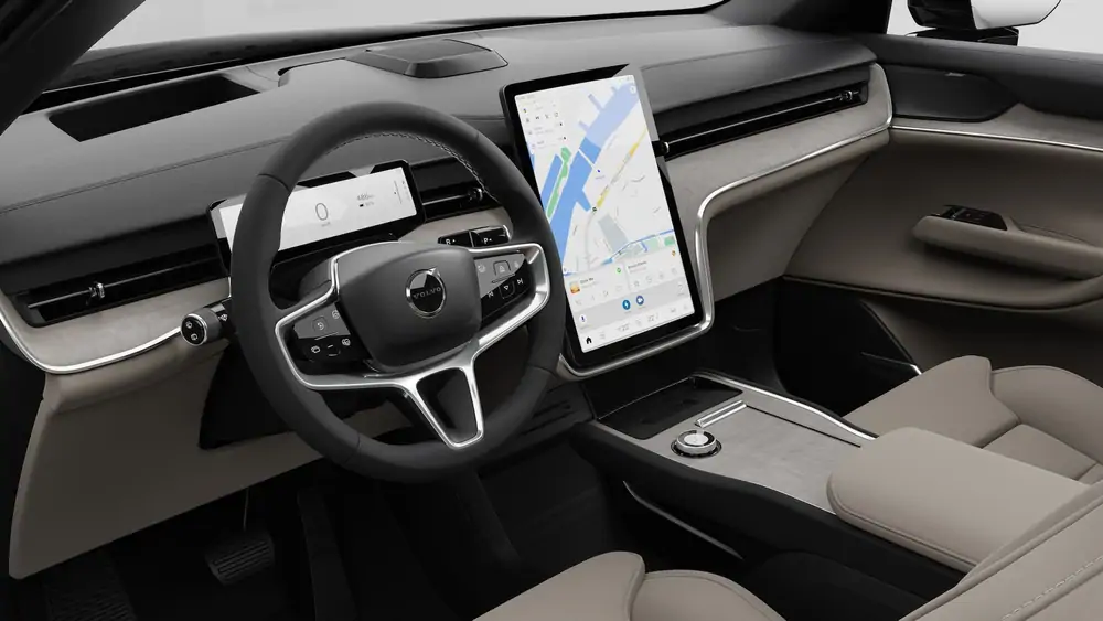 Nouveau Volvo EX90 SUV Ultra Électrique 4 roues motrices Onyx Black 4