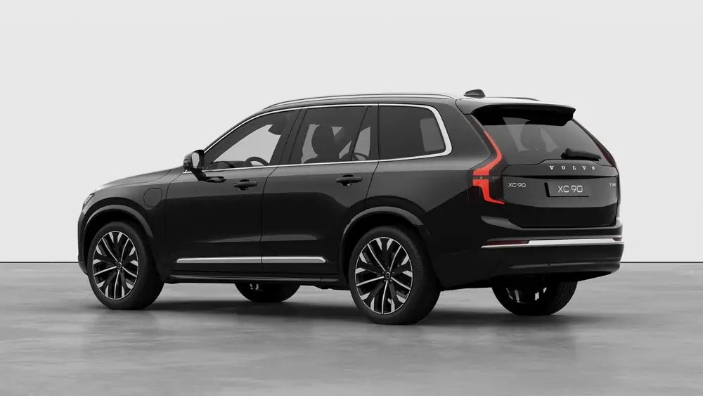 Nouveau Volvo XC90 SUV Ultimate Hybride rechargeable 4 roues motrices Onyx Black 2