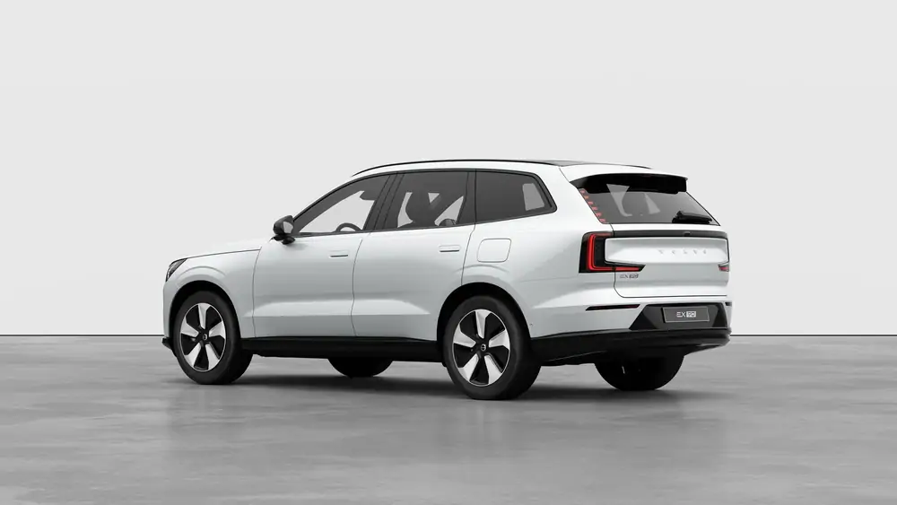 Nouveau Volvo EX90 SUV Plus Électrique 2 roues motrices (Propulsion) Crystal White Pearl 2