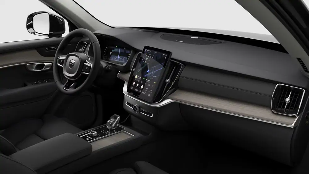 Nouveau Volvo XC90 SUV Ultimate Hybride rechargeable 4 roues motrices Onyx Black 4