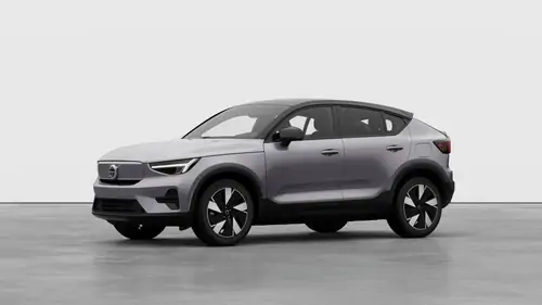 Nouveau Volvo EC40 Crossover (SUV Coupé) Ultra Électrique 2 roues motrices (Propulsion) Aurora Silver