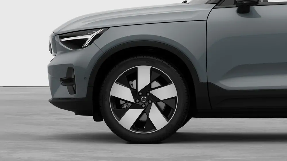 Nouveau Volvo EC40 Crossover (SUV Coupé) Ultra Électrique 2 roues motrices (Propulsion) Vapour Grey 3