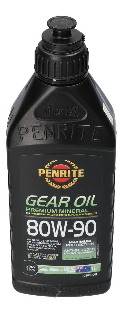 PENRITE GEAR OIL 80W 90 (1L) GO8090001 300.553 British Parts, Tools & Accessories piezas de repuesto PENRITE GEAR OIL 80W 90 (1L) GO8090001 1