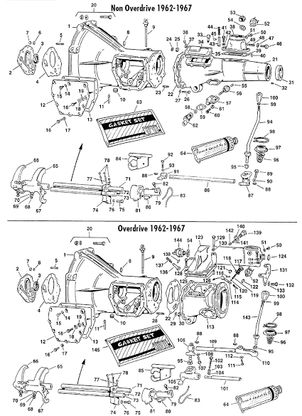 MGB 1962-1980 - Gearboxes & Gearbox parts Automatic gearbox 3