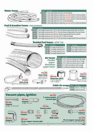 British Parts, Tools & Accessories - Pipes, lines & hosing Pipes & hoses 1