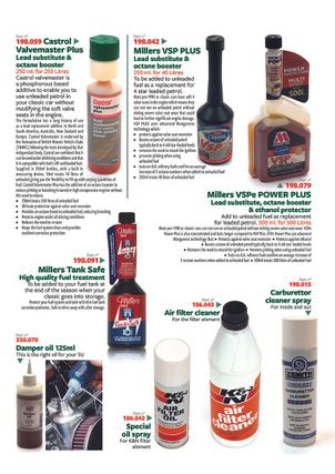 MGB 1962-1980 - Other oils Oils: Castrol oils, greases, oil pourers, pumps, overalls, etc. 2