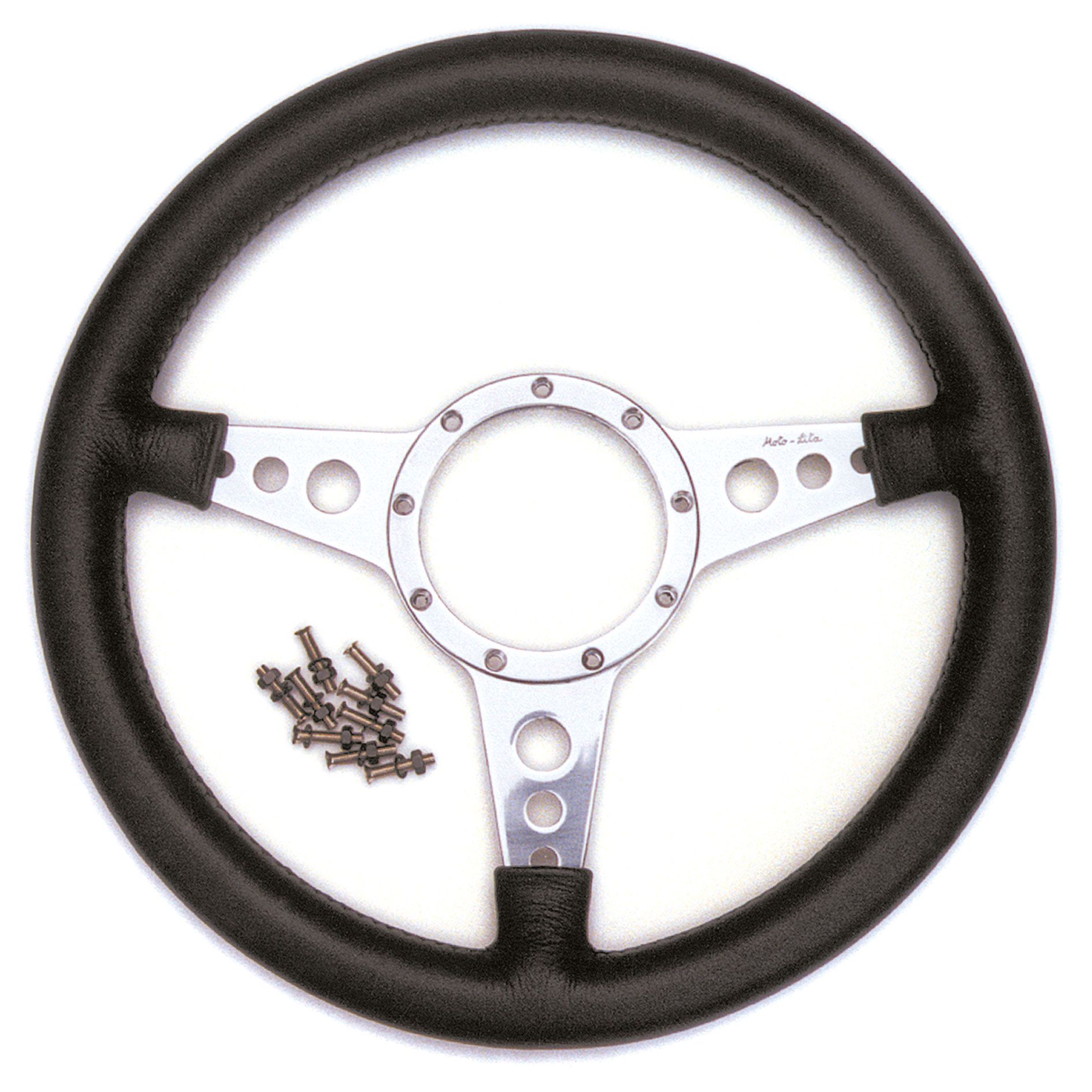 Moto Lita ハンドル MOTO-LITA / LEATHER MK3 (14INCH) | Webshop Anglo Parts
